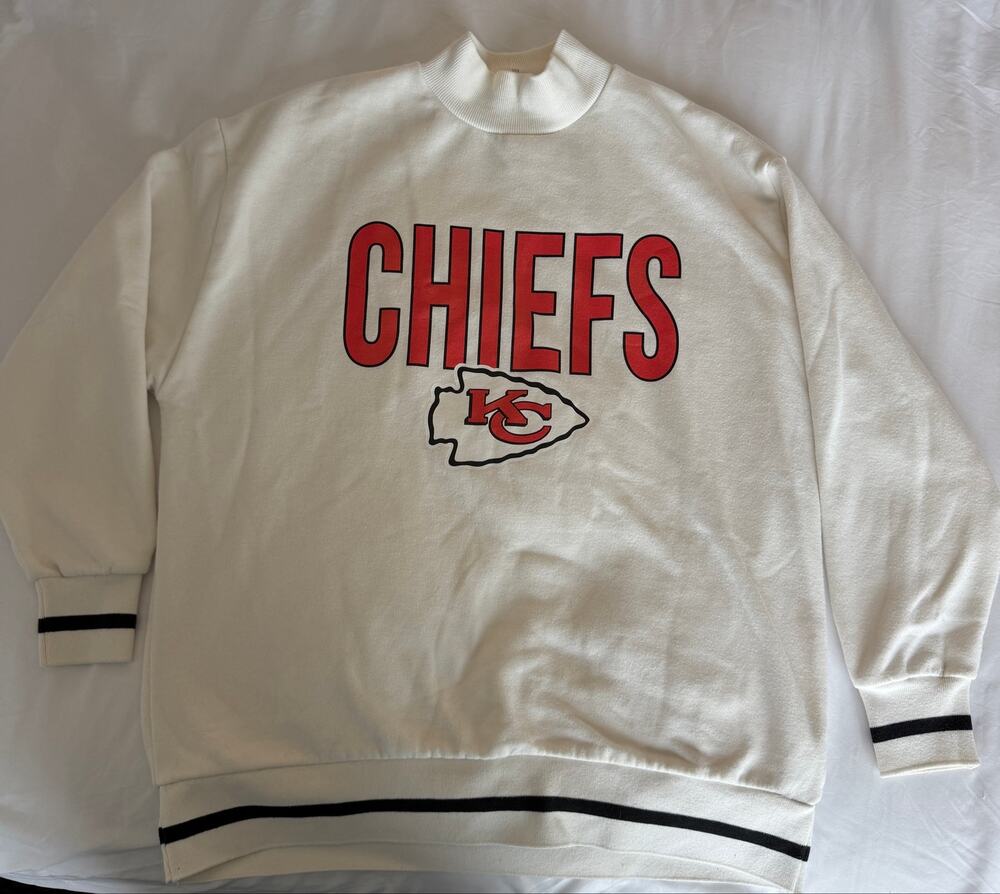Gameday Couture Kansas City Chiefs Sweatshirt Women S Oversized Mock Neck NFL